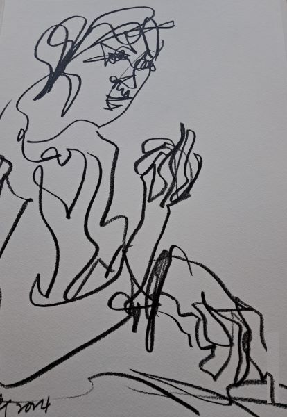 [2024] Untitled, Graphite on paper, Size Unknown